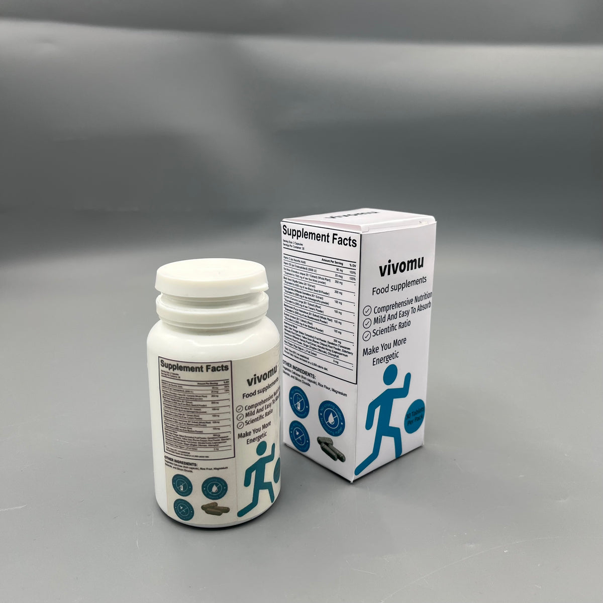 vivomu  Food supplements  daily comprehensive nutrition supplement