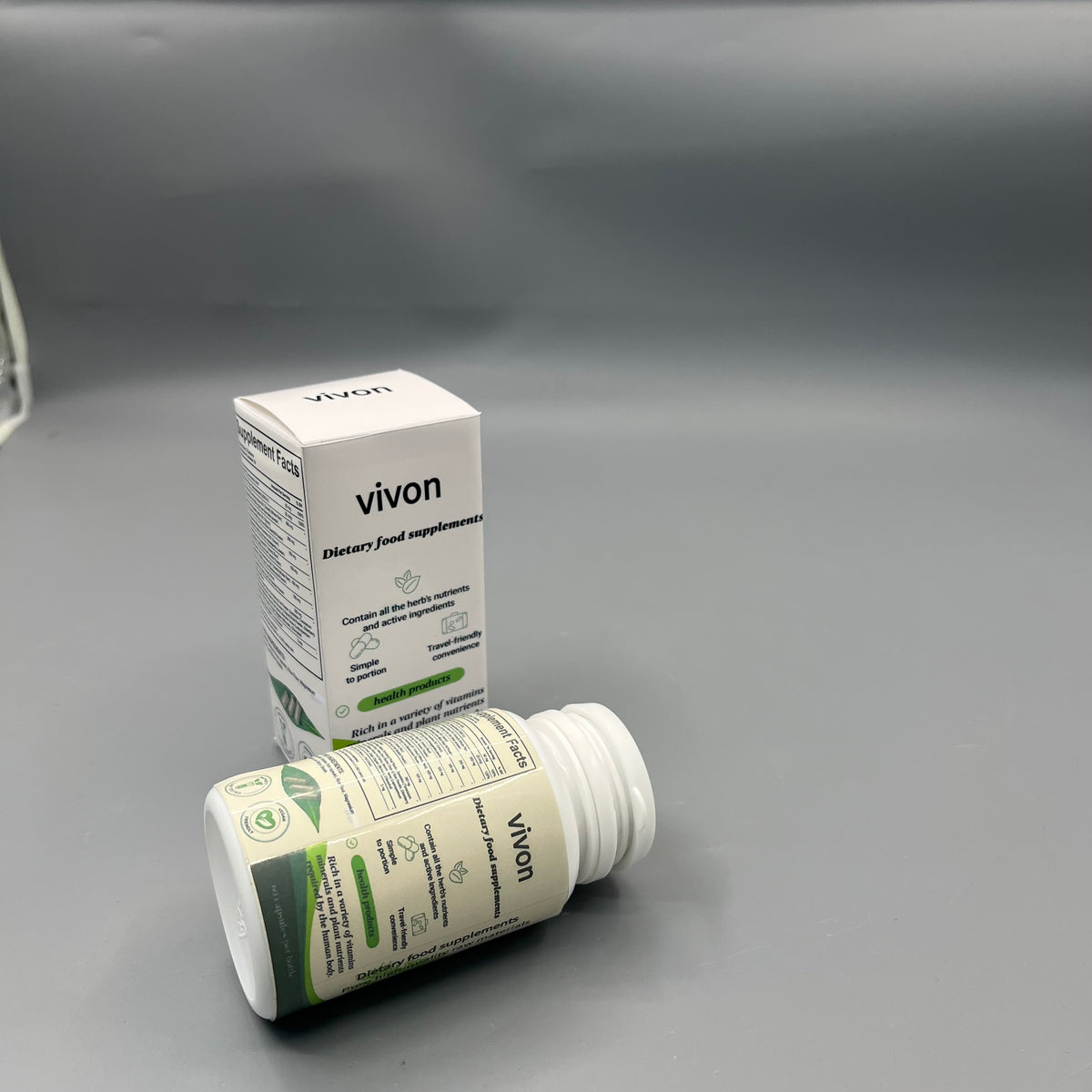 vivon  Dietary food supplements     daily plant‑sourced nutrition supplement