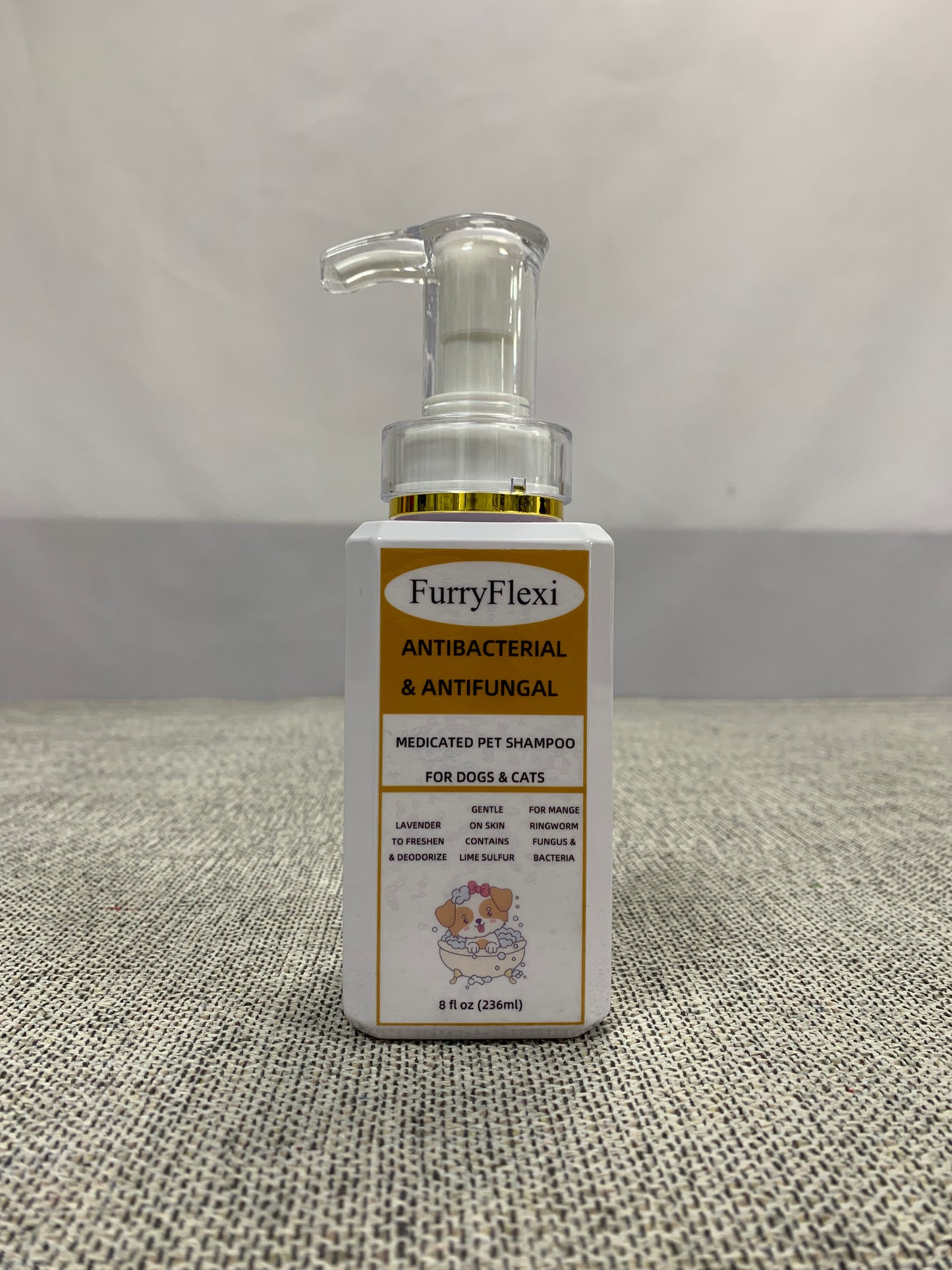 FurryFlexi insecticidal animal shampoos The ultraconcentrated body wash can relieve dryness, itching and hot spots