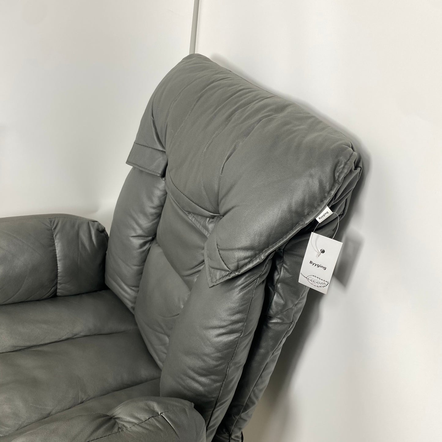 Byyging Office furniture Office Chair Desk Swivel Chair High Back Computer Chair - Adjustable Lumbar Support with Flip-Up