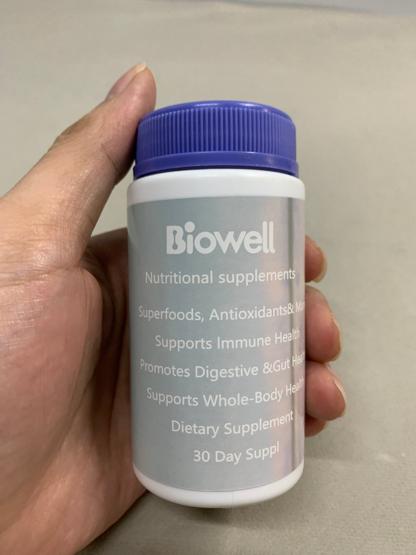 Biowell Nutritional supplements Fruit and Veggies Supplement – Balance of Natural Whole Fruits & Veggies Blend | Fresh Superfood Formula with Vitamins and Minerals