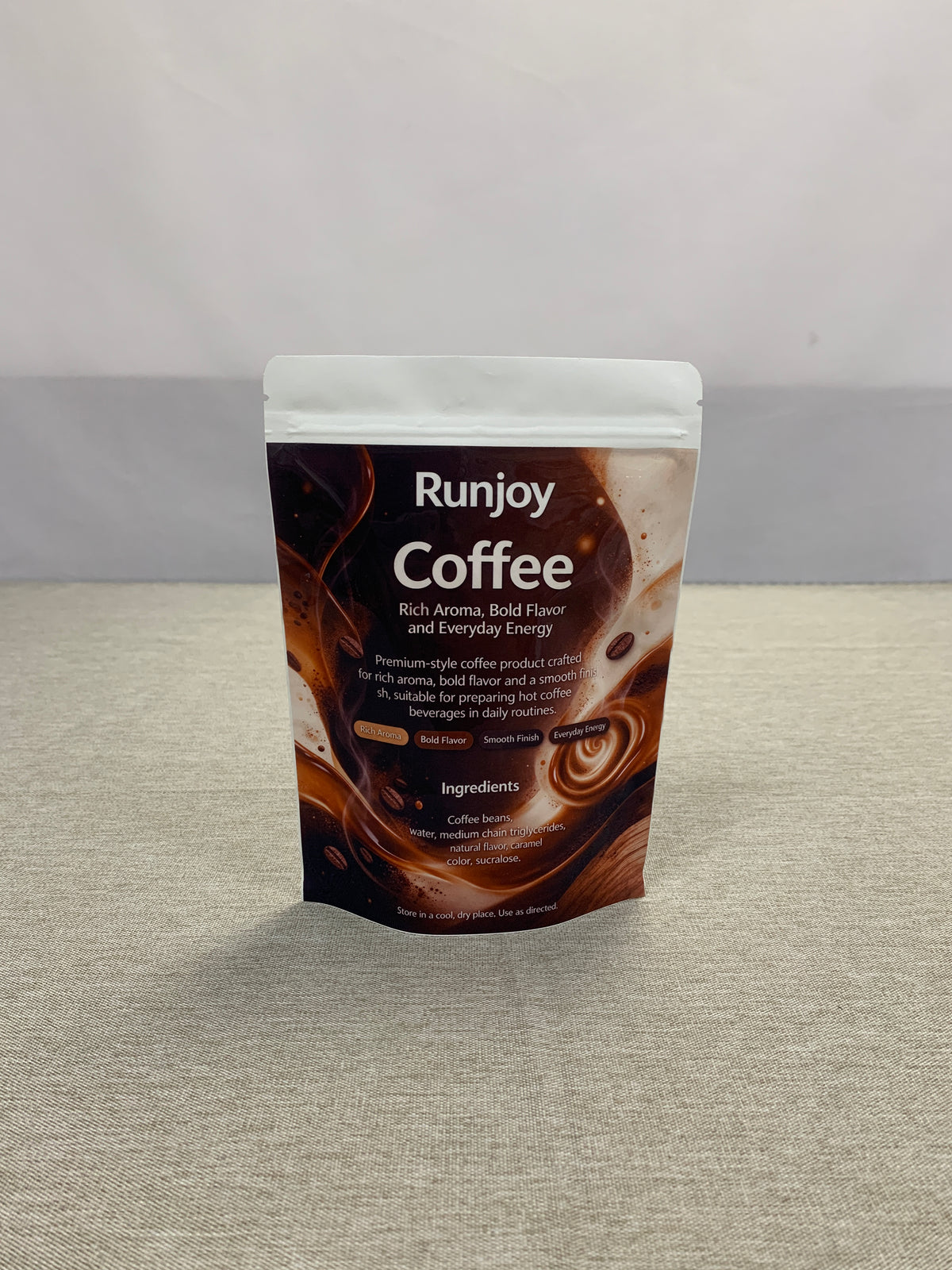 Runjoy     Coffee Rich Aroma Smooth Tasting Coffee for Hot Drinks, Daily Energy Coffee