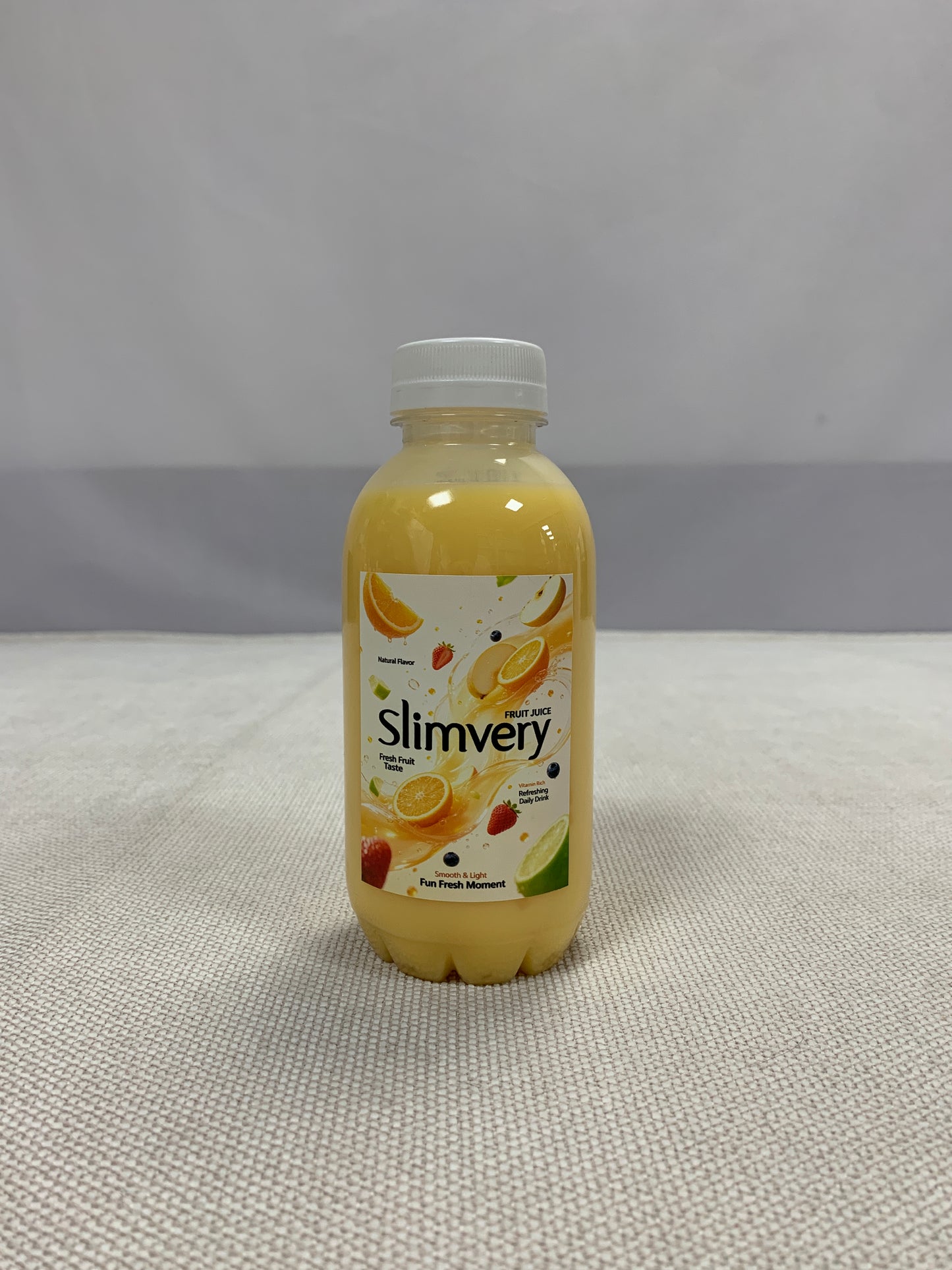 Slimvery fuit julce Natural Fruit Flavor Smooth‑Tasting Drink, Portable Bottled Fruit Drink for Picnic, Travel and Daily Refreshment