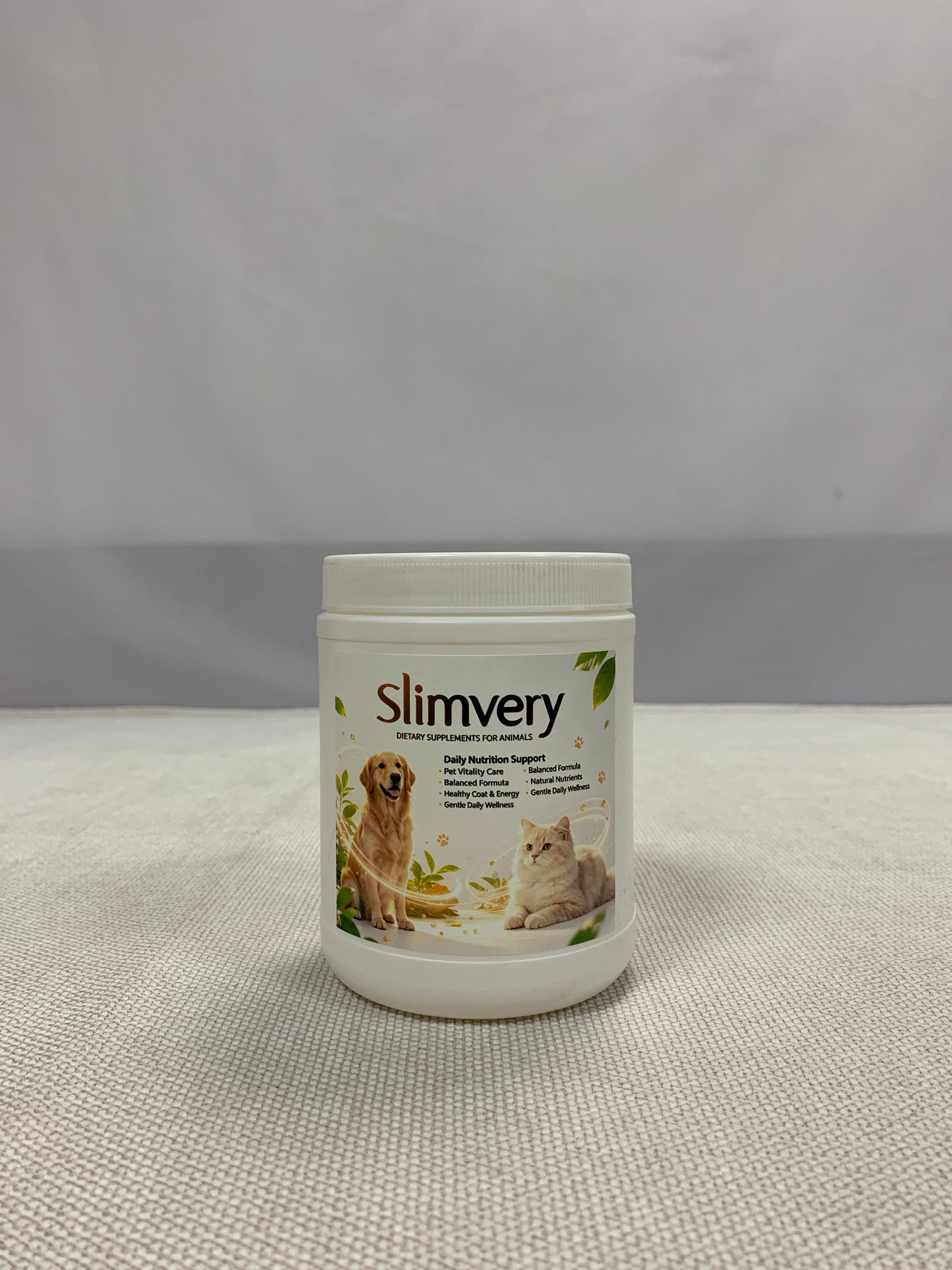 Slimvery dietary supplements for animals Balanced Natural Nutrition Supplement for Dogs and Cats Daily Wellness Care