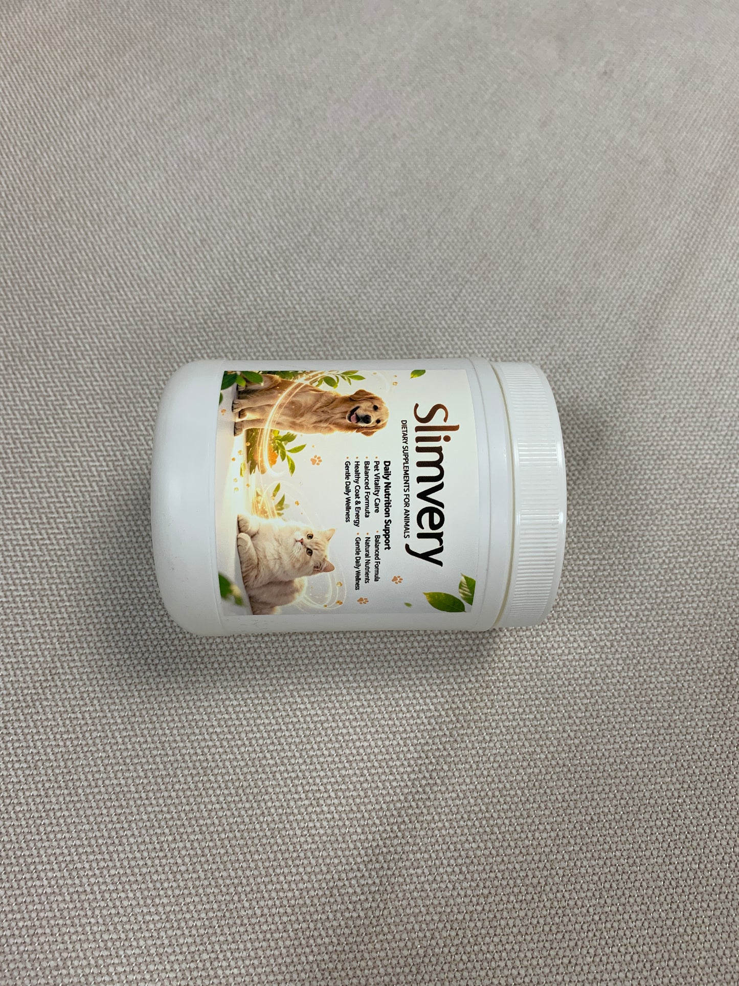 Slimvery dietary supplements for animals Balanced Natural Nutrition Supplement for Dogs and Cats Daily Wellness Care