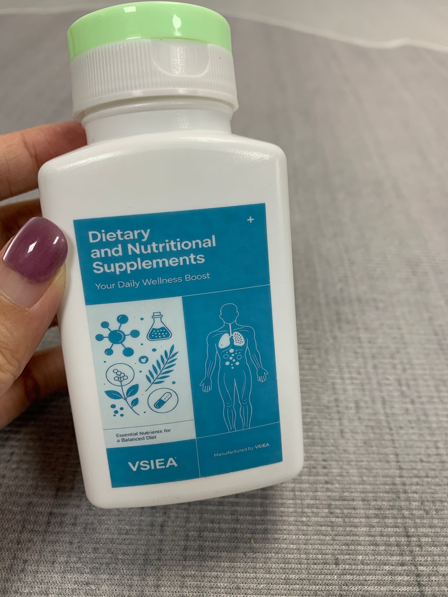 VSIEA Dietary and nutritional supplements  All-Round Daily Nutrition Support Supplements, Natural Herbal Vitamin Mineral Complex, Wellness Nutritional Supplements for Men Women Adults