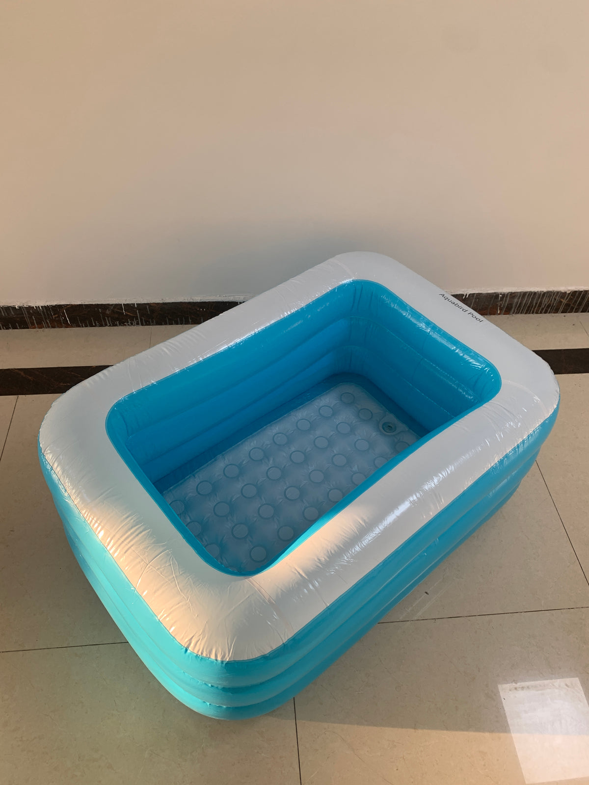 Aquabird Pool Play swimming pools Rectangular Kids Blow Up Pool for Backyard
