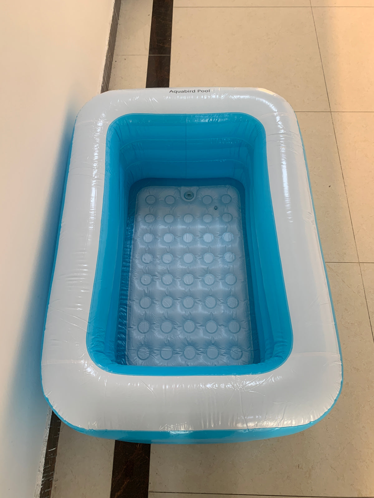 Aquabird Pool Play swimming pools Rectangular Kids Blow Up Pool for Backyard