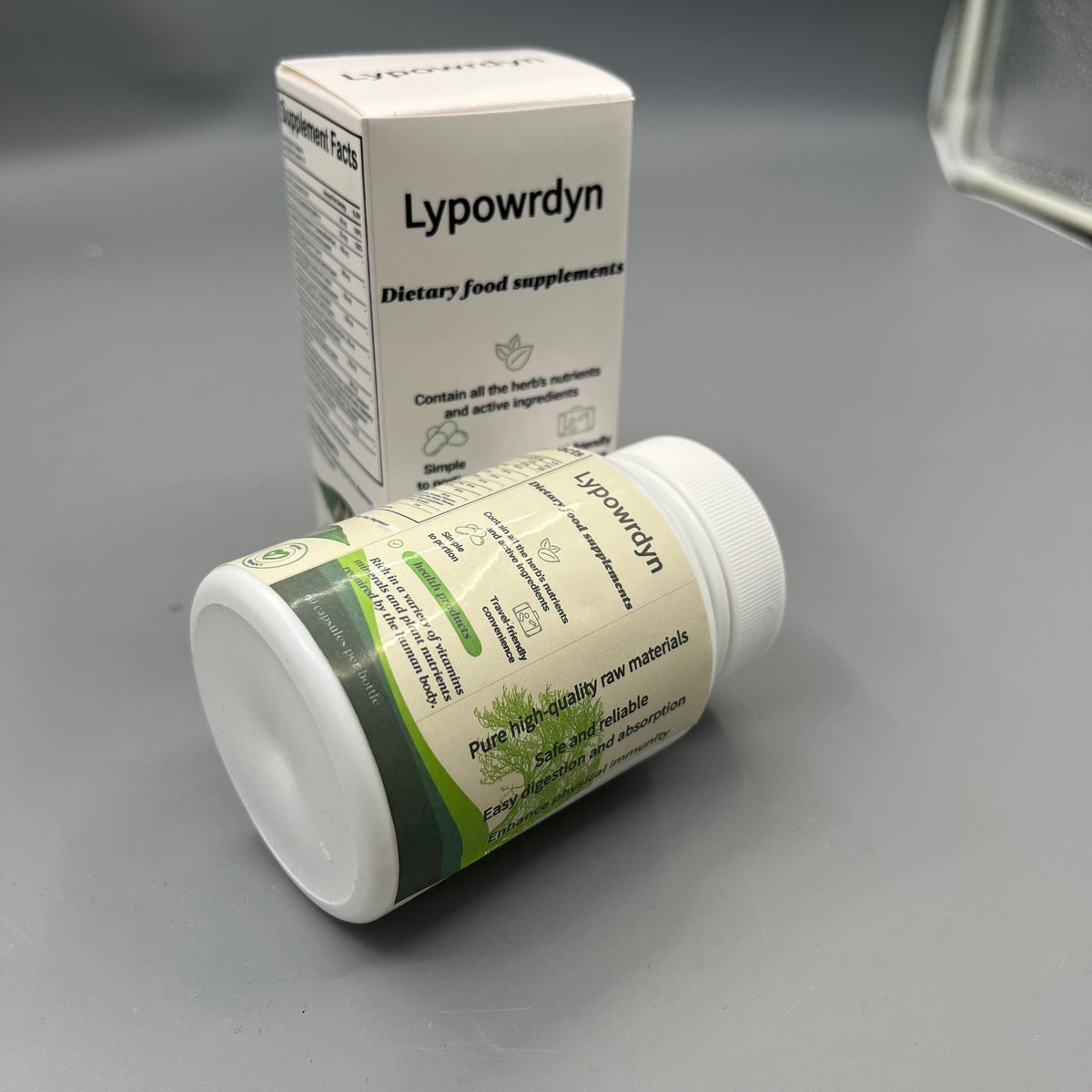 Lypowrdyn  Dietary food supplements Multi Vitamins & Plant Minerals Capsules, 60 Capsules Per Bottle for Daily Nutrient Support