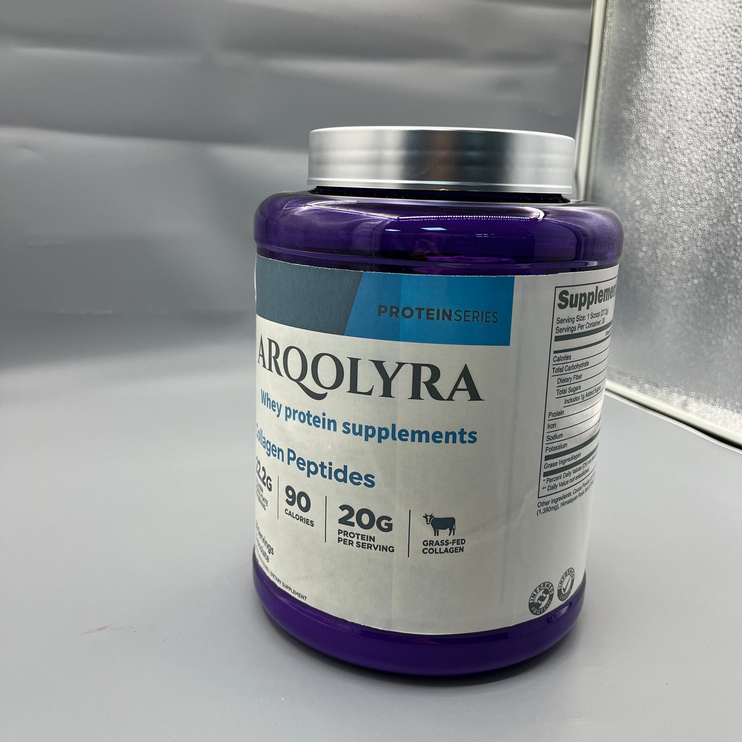 ARQOLYRA   Whey protein supplements  Nutritional Whey Protein Supplement for Fitness Muscle Recovery & Skin Care