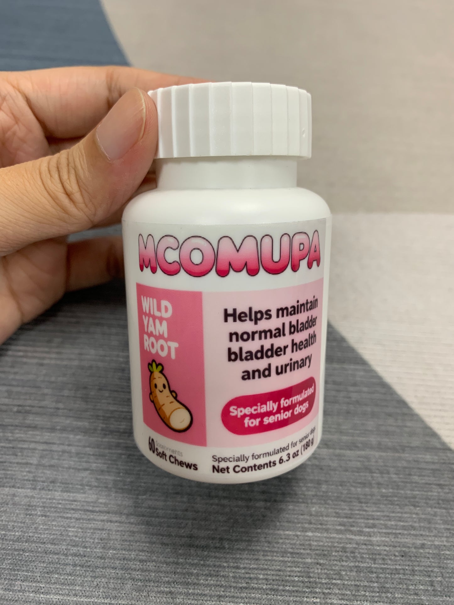 MCOMUPA Dietary supplements for pets Dog fiber supplements will help your pet provide a better alternative for dogs with chronic gland problems.