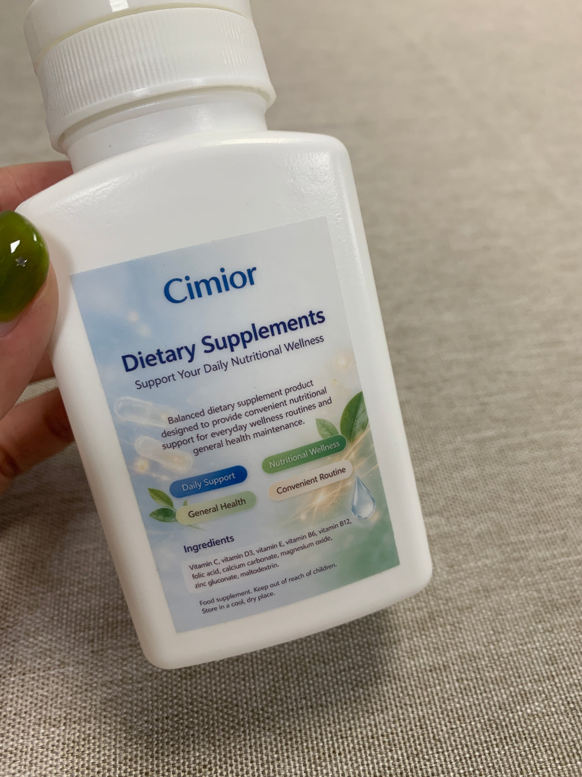 Cimior Dietary supplements Nutritional Vitamin Supplement Capsules for Daily Health Care