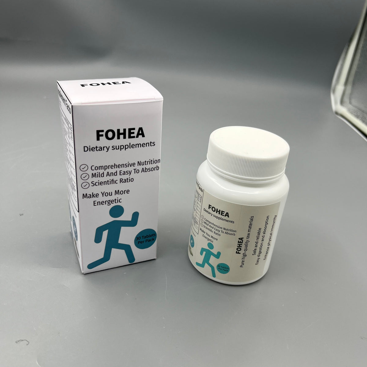 FOHEA  Dietary supplements Comprehensive Nutrition Tablets, Mild & Easy to Absorb, Scientific Ratio Nutritional Support, 30 Tablets Per Bottle