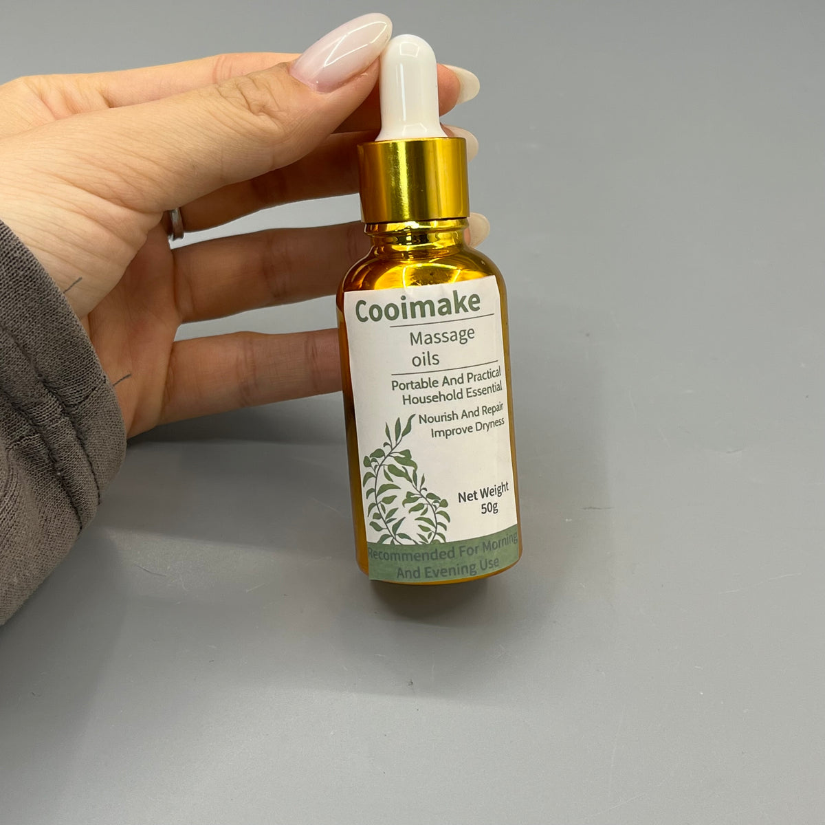 Cooimake   Massage oils   Improve Dry Skin, Portable Household Massage Essential Oil, 50g
