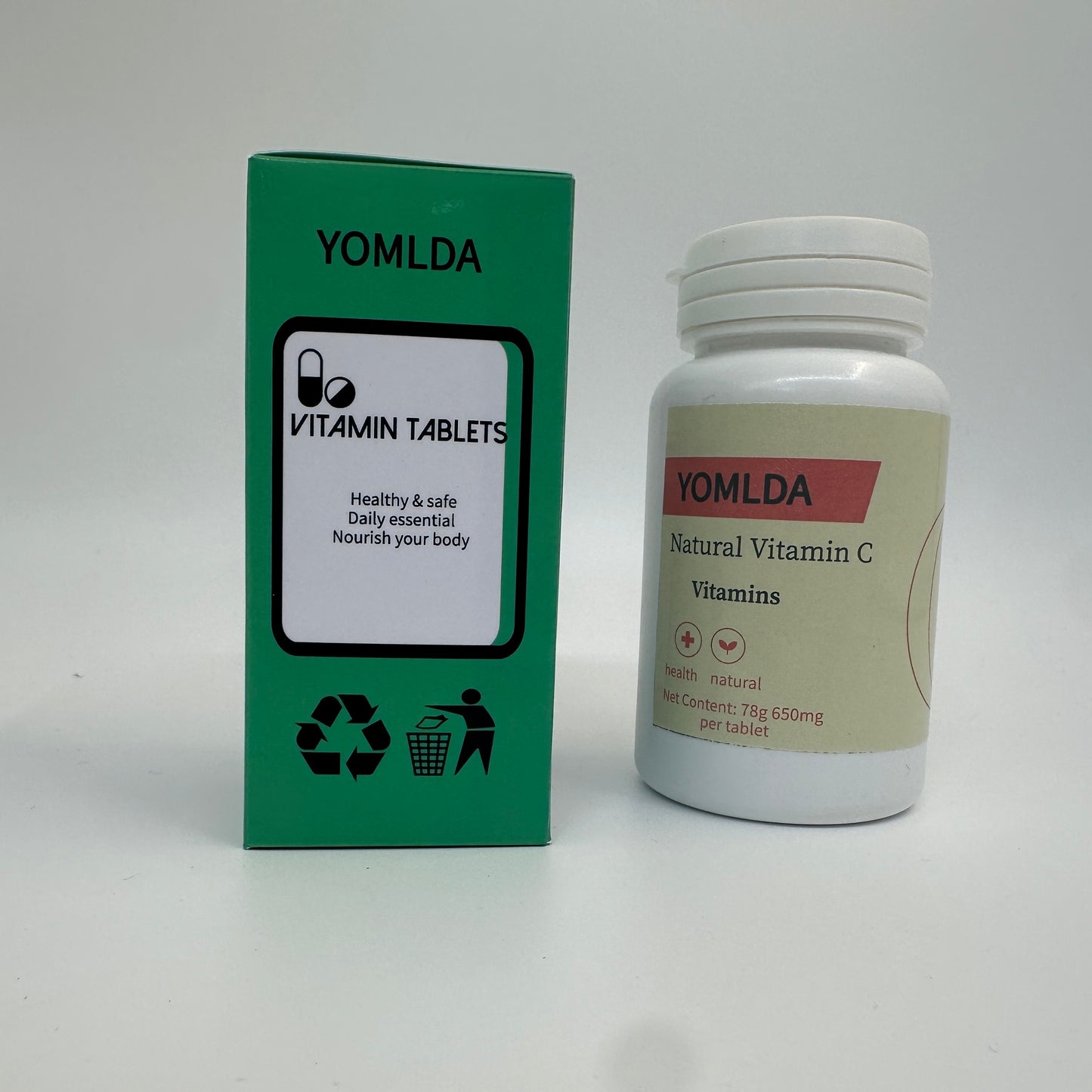 YOMLDA Vitamins healthy growth and development, immune health, energy and concentration, healthy vision, as well as healthy skin and hair