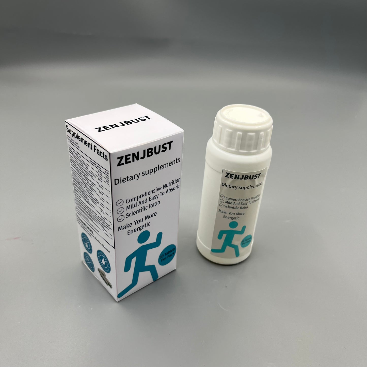 ZENJBUST  Dietary supplements   Scientific Formula Daily Vitamin Capsules for Adults