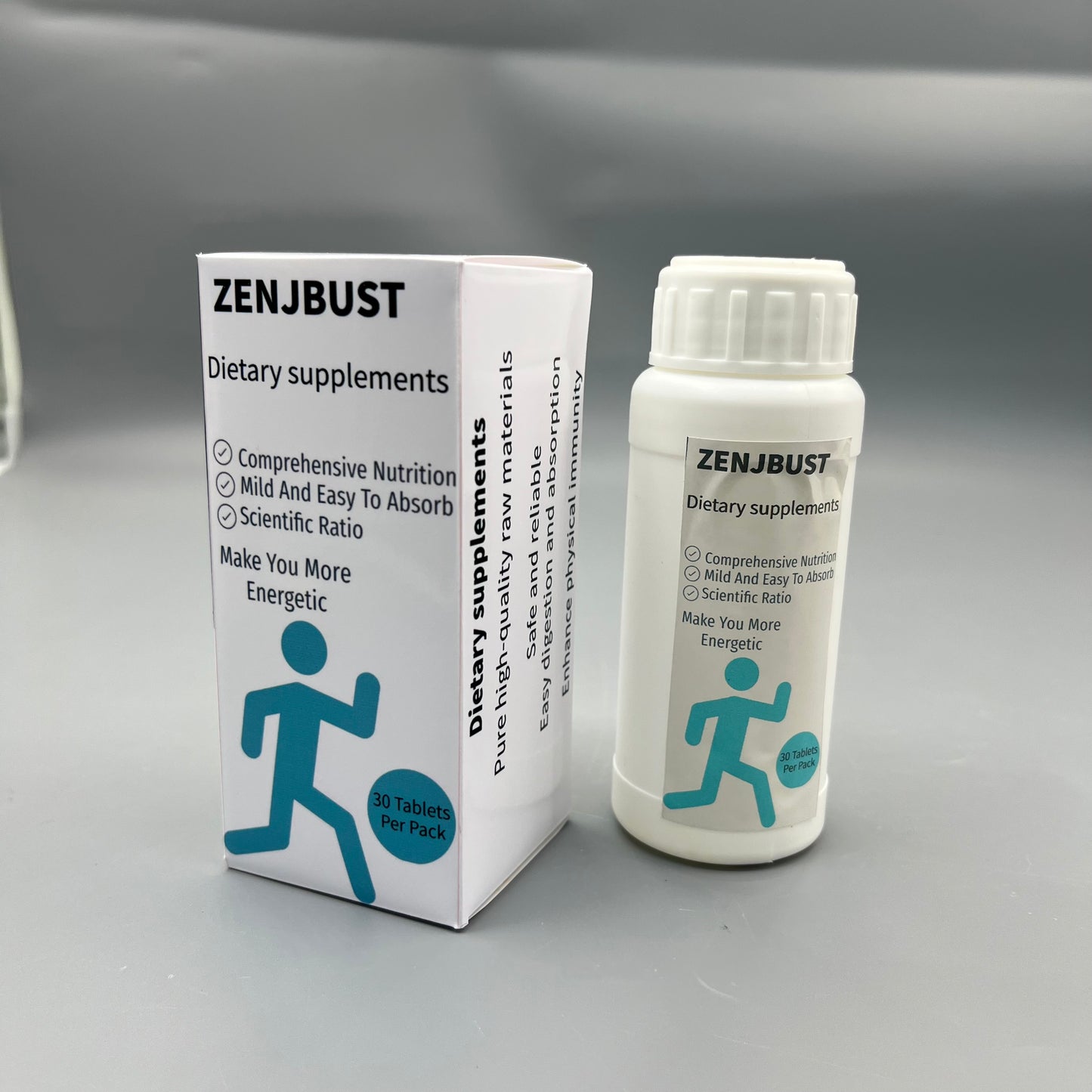 ZENJBUST  Dietary supplements   Scientific Formula Daily Vitamin Capsules for Adults