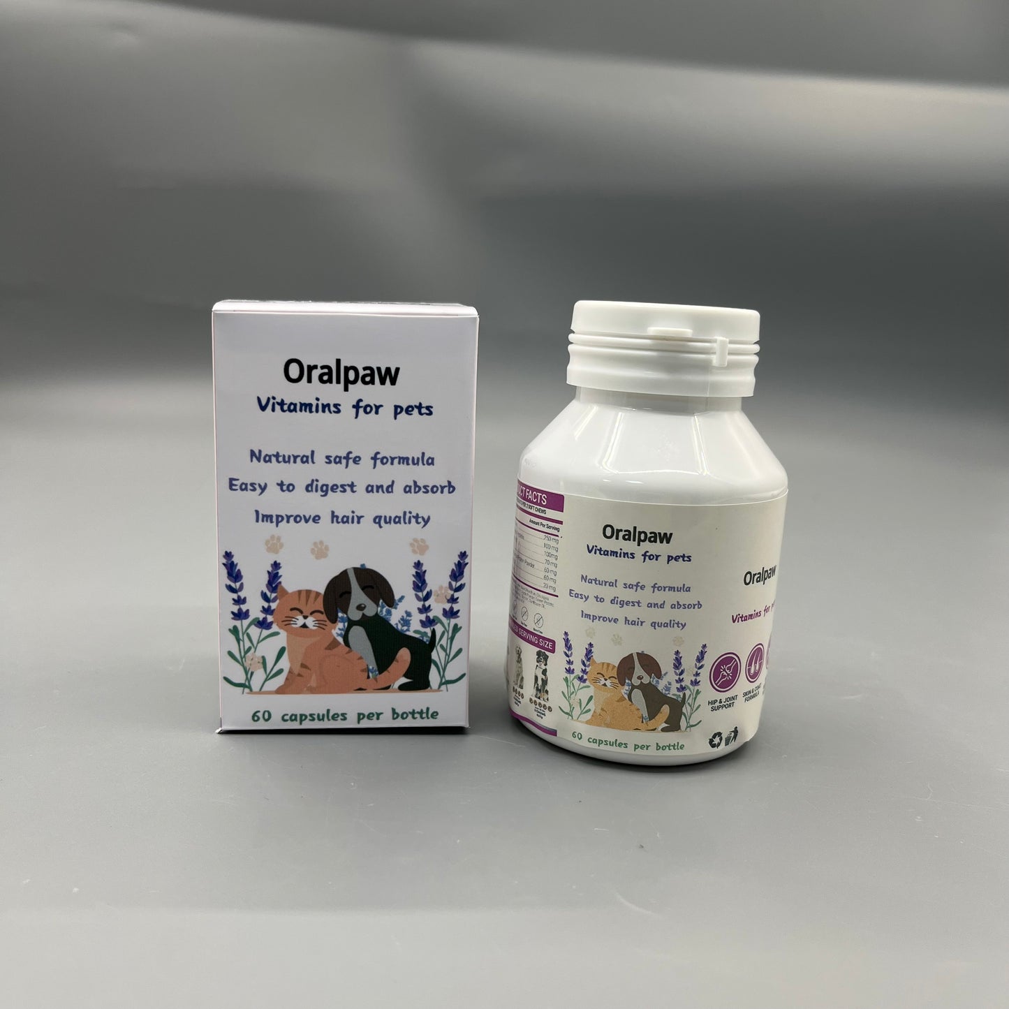 Oralpaw   Vitamins for pets Scientific Formula Daily Dietary Supplements for Adult Puppy Kitten