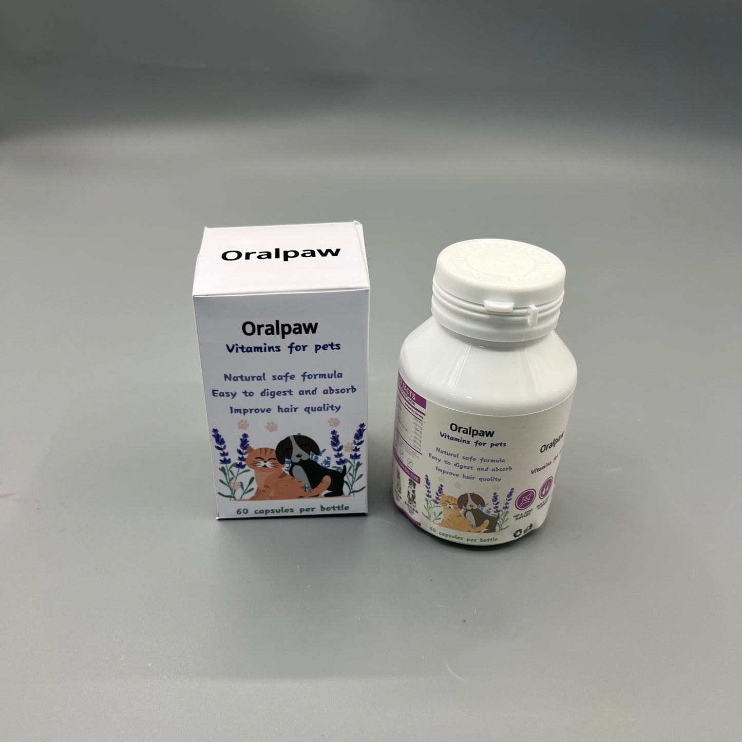 Oralpaw   Vitamins for pets Scientific Formula Daily Dietary Supplements for Adult Puppy Kitten