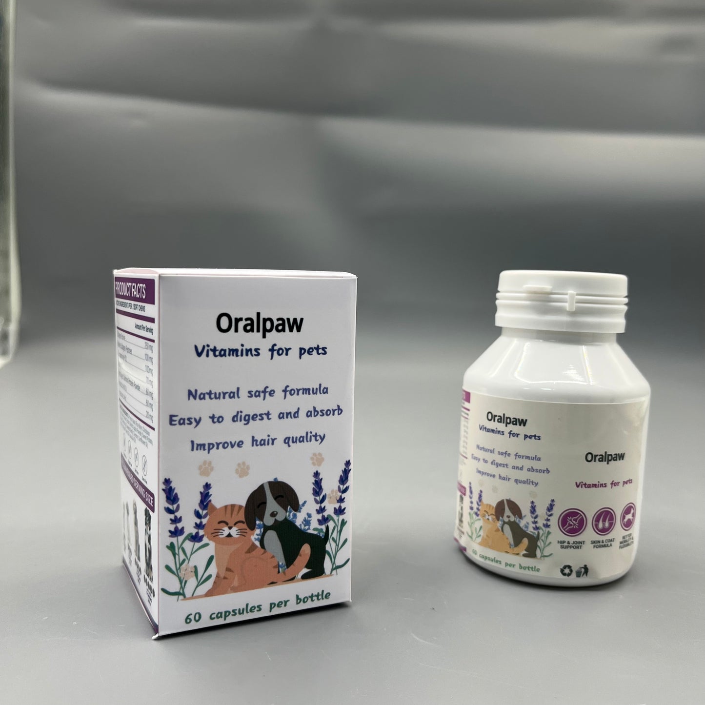 Oralpaw   Vitamins for pets Scientific Formula Daily Dietary Supplements for Adult Puppy Kitten