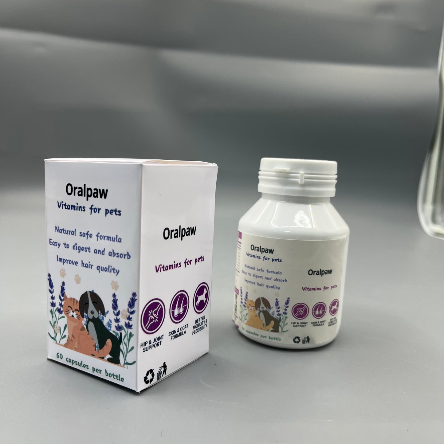 Oralpaw   Vitamins for pets Scientific Formula Daily Dietary Supplements for Adult Puppy Kitten