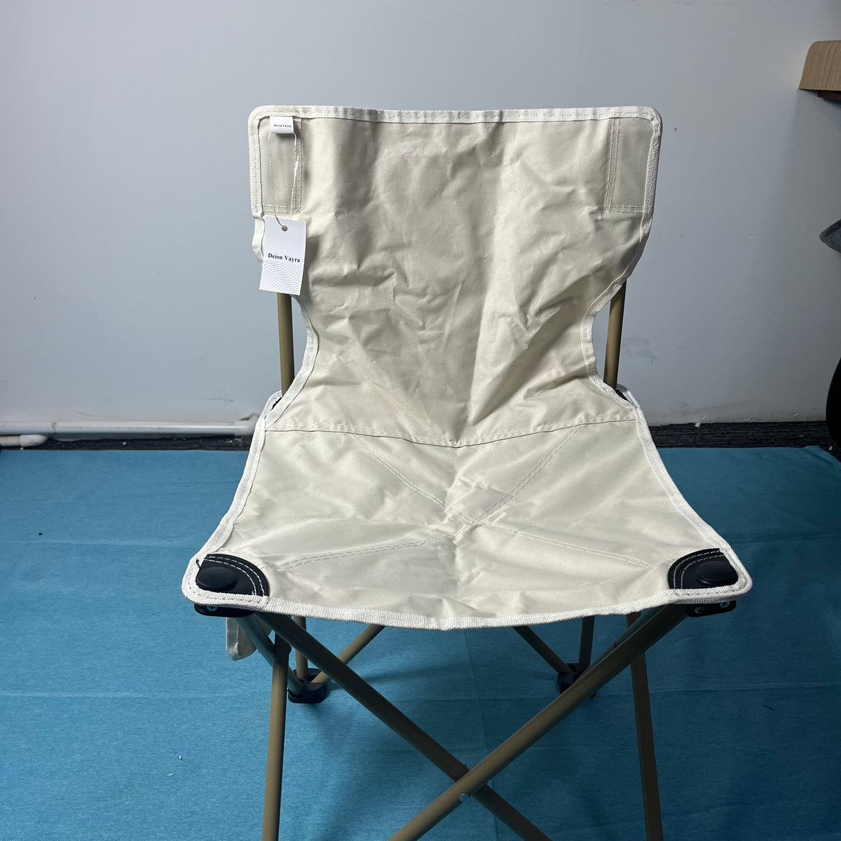 Deion Vayra  Outdoor furniture Lightweight Outdoor Foldable Chair with Side Pocket for Beach Fishing Picnic