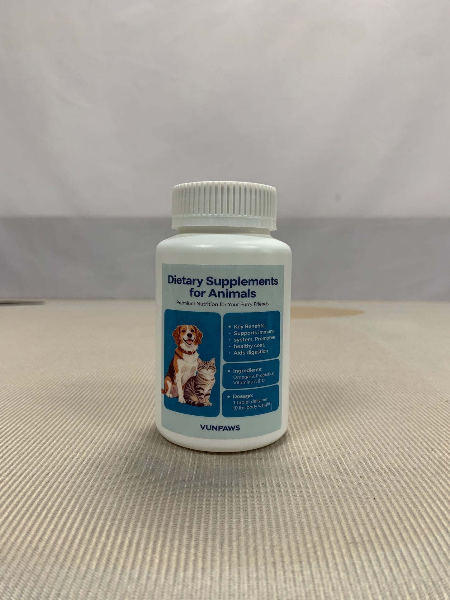 VUNPAWS Dietary supplements for animals Pet Daily Dietary Supplements Multi-nutrition Health Supplements Pet Body Care Nutrient Products