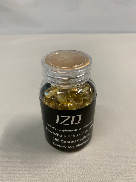 IZQ Dietary supplements in the form of capsules, gels, liquid, powder Body Health Supplement to Support the Heart, Immune System, Inflammation Response & Healthy Aging