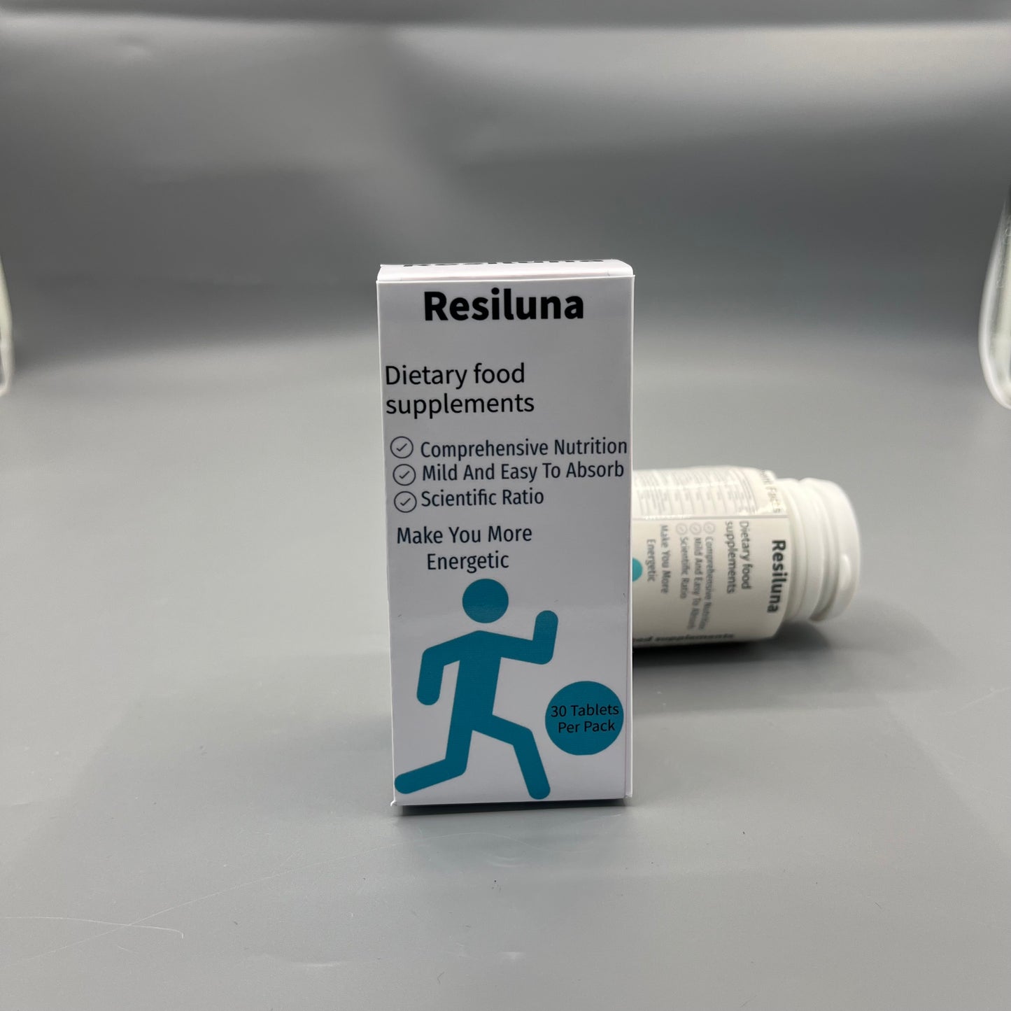 Resiluna Dietary food supplements Mild Easy Absorb Wellness Tablets for Adult Daily Vitality Support