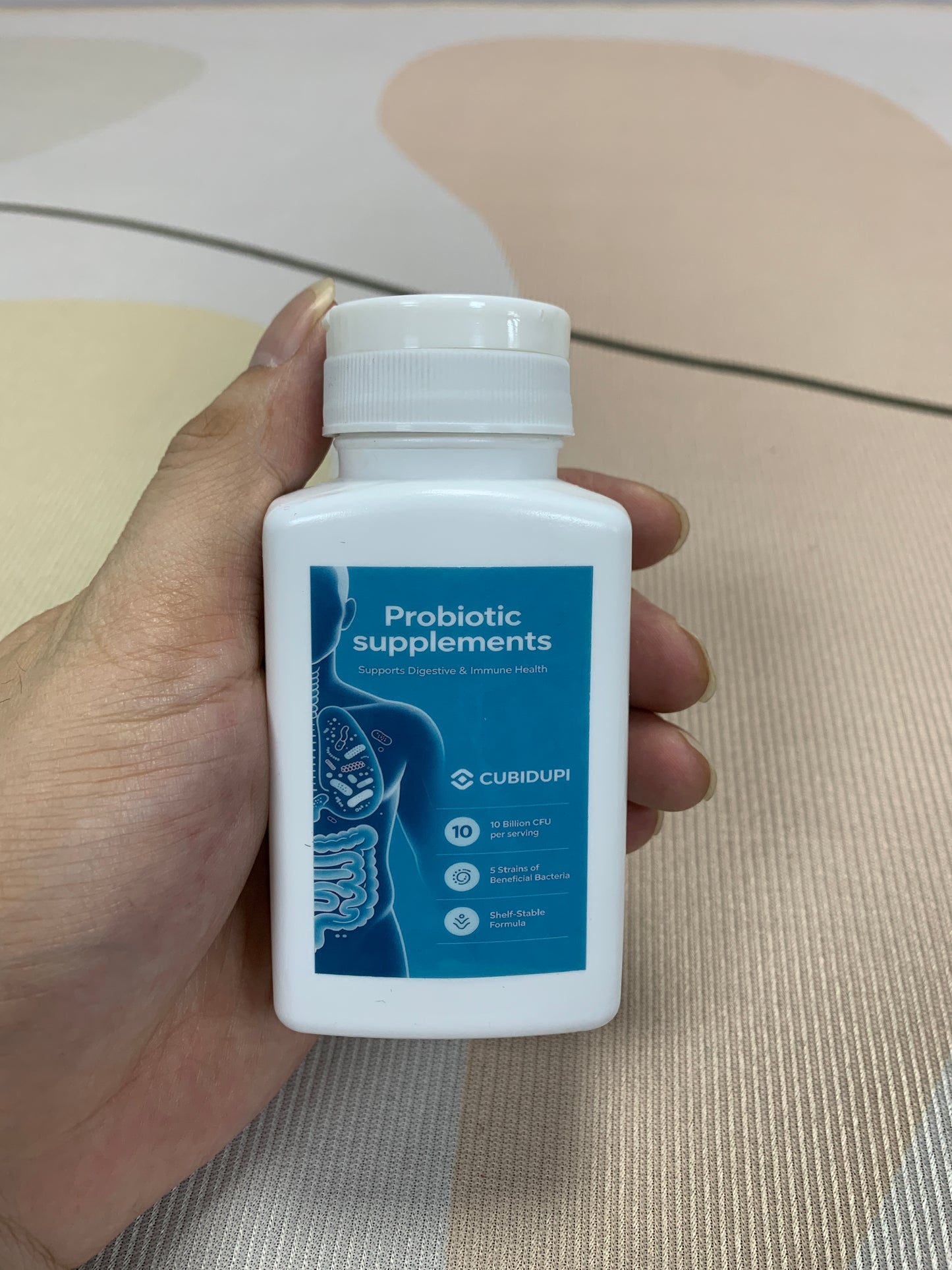 CUBIDUPI  Probiotic supplements High Activity Probiotic Supplements Gut Care Digestive Health Nutritional Probiotic Capsules
